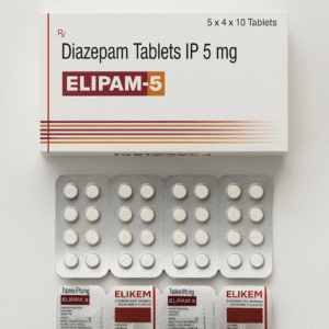 ELIPAM-5 (Diazepam Tablets IP 5 mg)