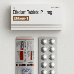 Etikem-1 (Etizolam Tablets I.P. 1 mg)