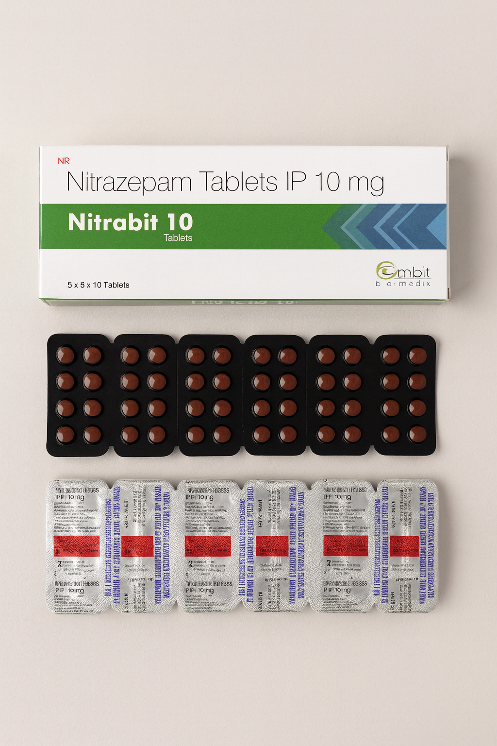 Nitrabit 10 – Nitrazepam Tablets I.P. 10 mg