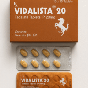 Vidalista 20 (Tadalafil Tablets I.P. 20 mg)